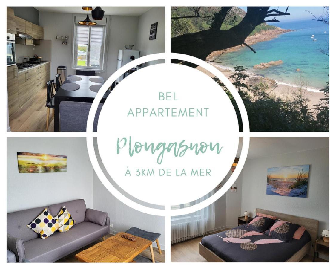 Appartement Paisible En Baie De Morlaix Plougasnou Esterno foto